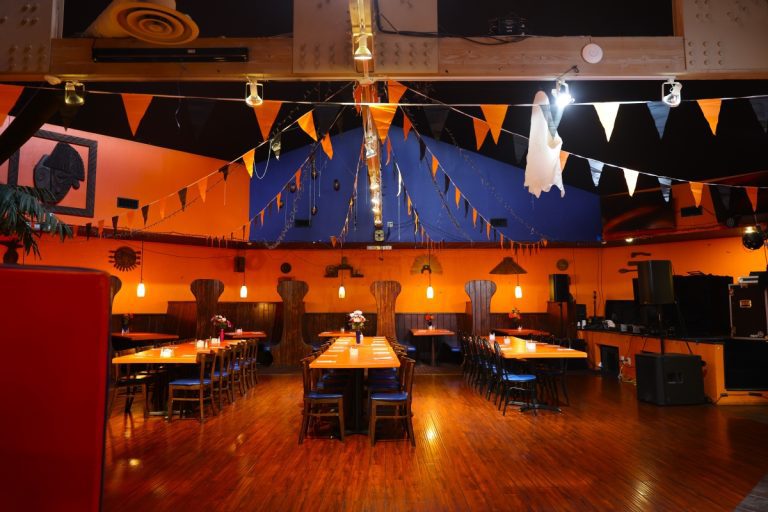 The venue at La Fonda Restaurant in Reno, NV